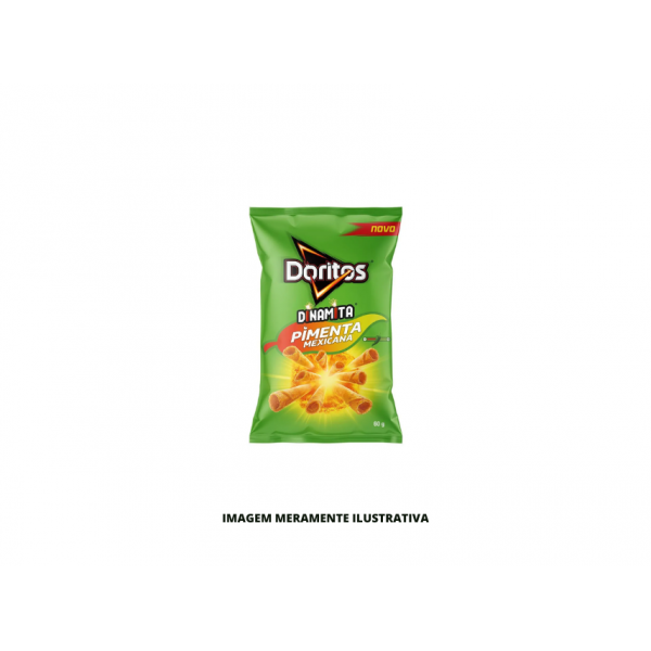 SALGADINHO - ELMA CHIPS - 60g DORITOS DINAM PIMENTA MEX